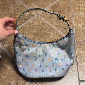 Dooney & Bourke vintage multicolor leather handbag